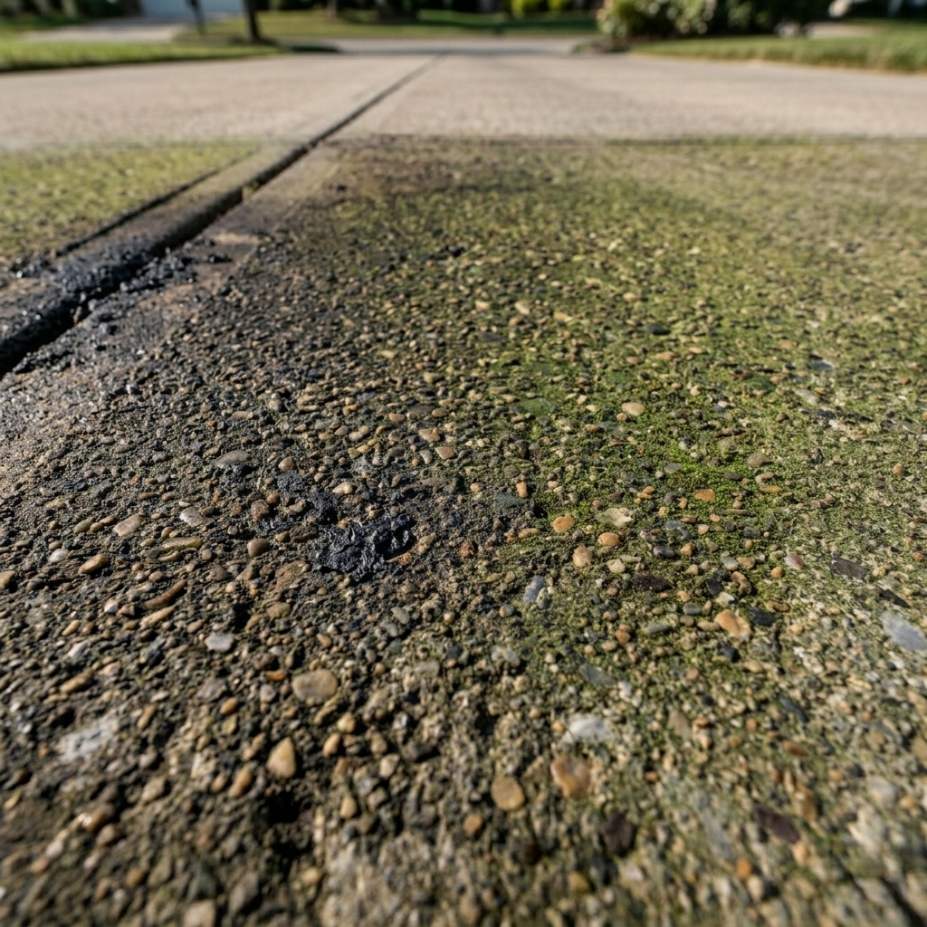 Dirty Surface Before Cleaning