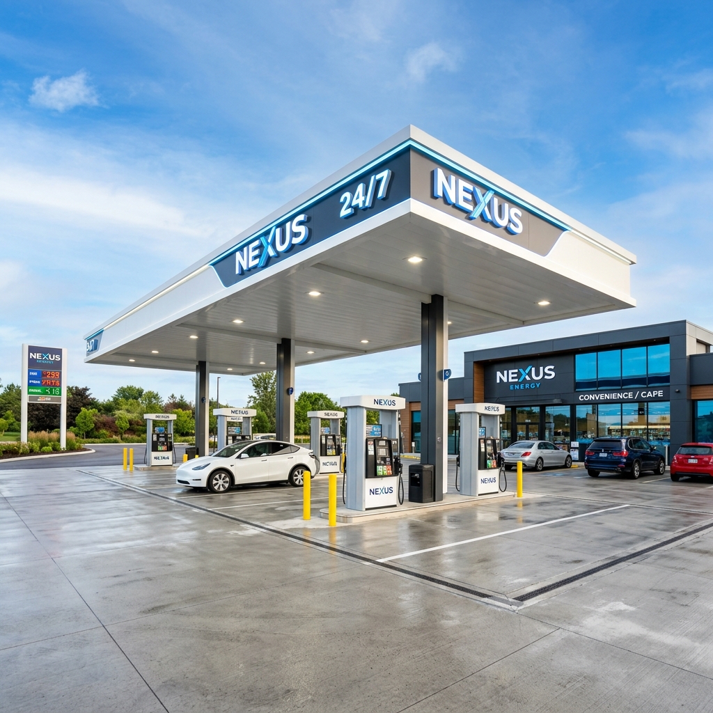 Gas Station Washing Service